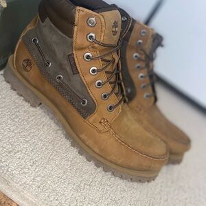 Timberland Men's Two-Tone Leather Boots